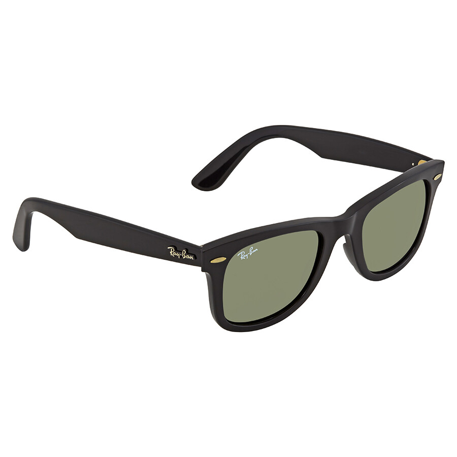 Ray Ban Wayfarer Ease Green Classic G-15 Unisex Sunglasses Rb4340 601 50 In Green