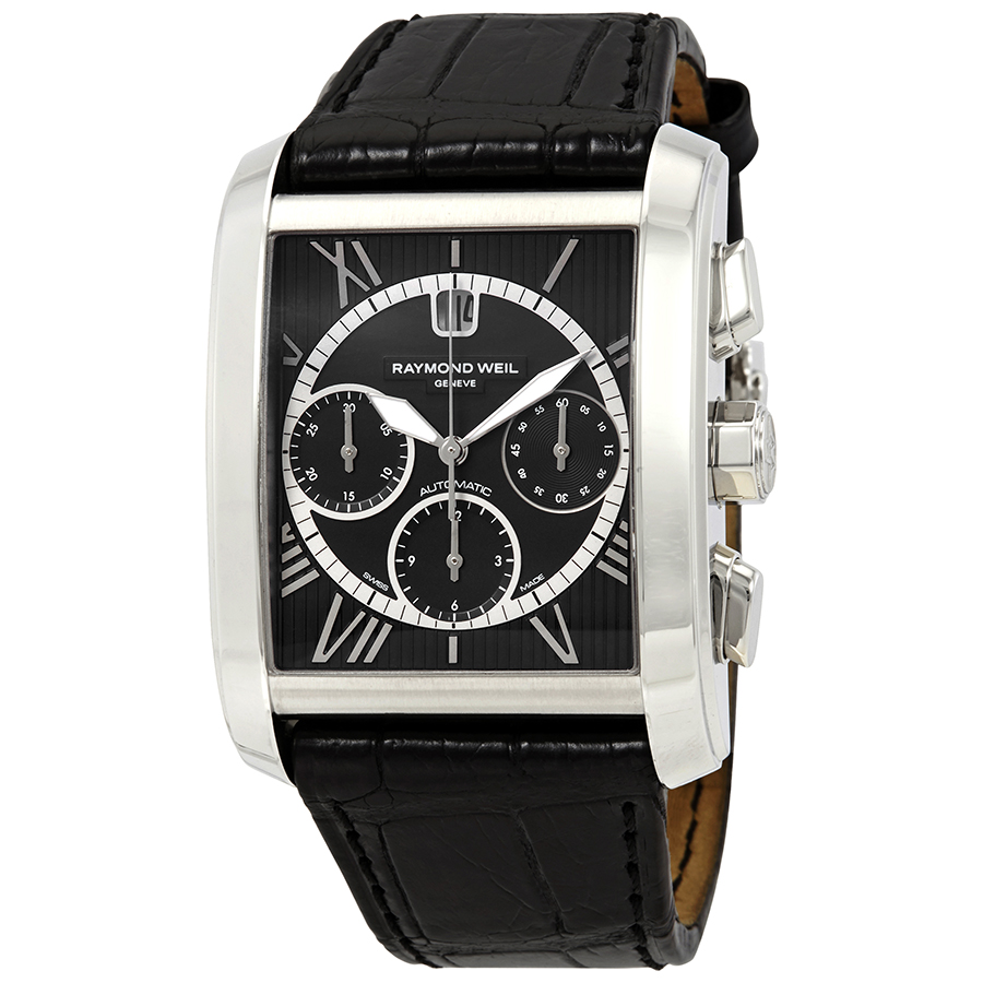 Raymond Weil Don Giovanni Cosi Grande Black Dial Men's Watch 4878-STC-00200