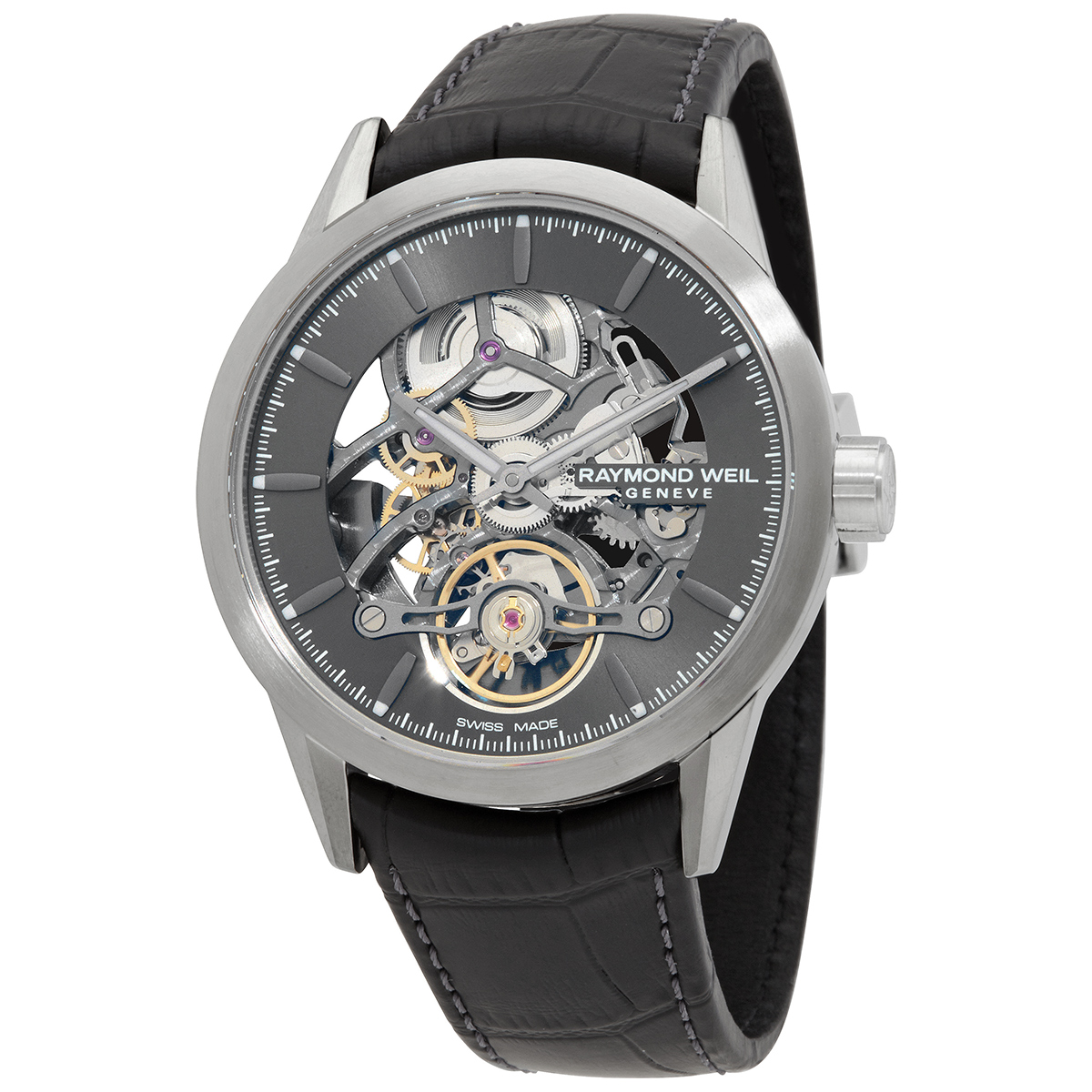 Raymond Weil Freelancer 1212 Automatic Grey Dial Men's Watch 2785-TI1-60001