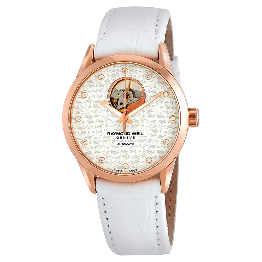 Raymond Weil Freelancer Automatic Diamond Ladies Watch 2750-PC5-30081