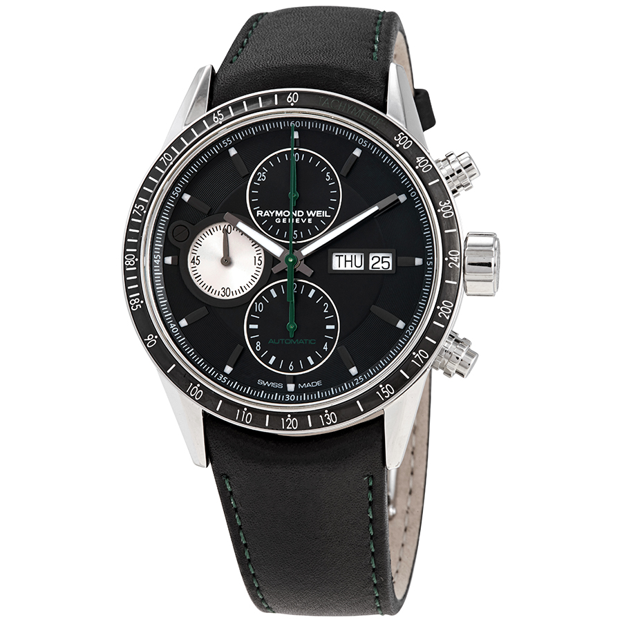 Raymond Weil Freelancer Chronograph Automatic Black Dial Men's Watch 7731-SC1-20321