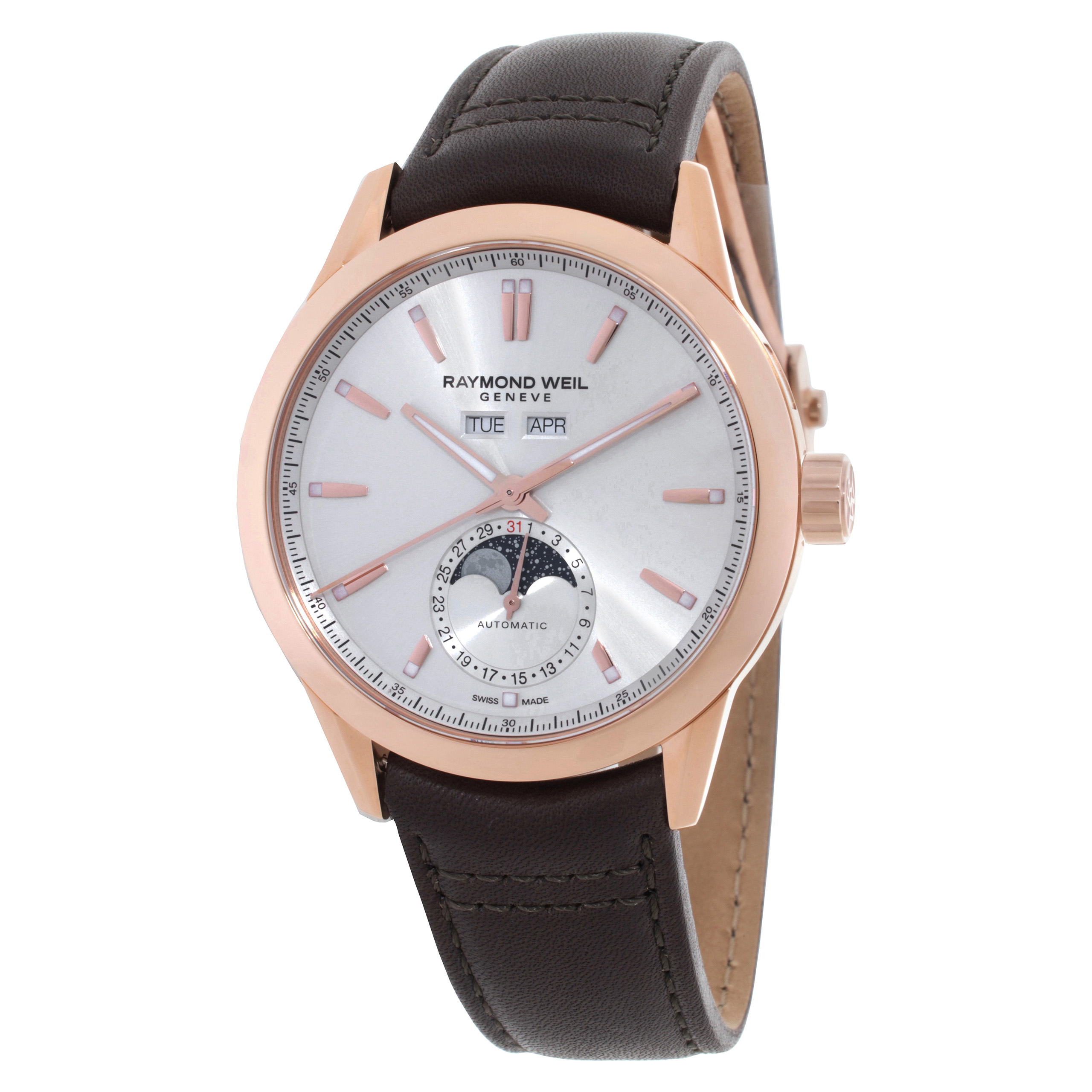 Raymond Weil Freelancer Complete Calendar Automatic Watch 2766-PC5