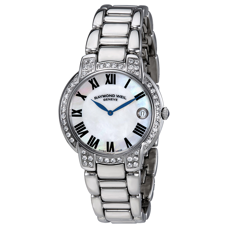 Raymond Weil Jasmine Mother of Pearl Stainless Steel Ladies Ladies Watch 5235-ST2-01970