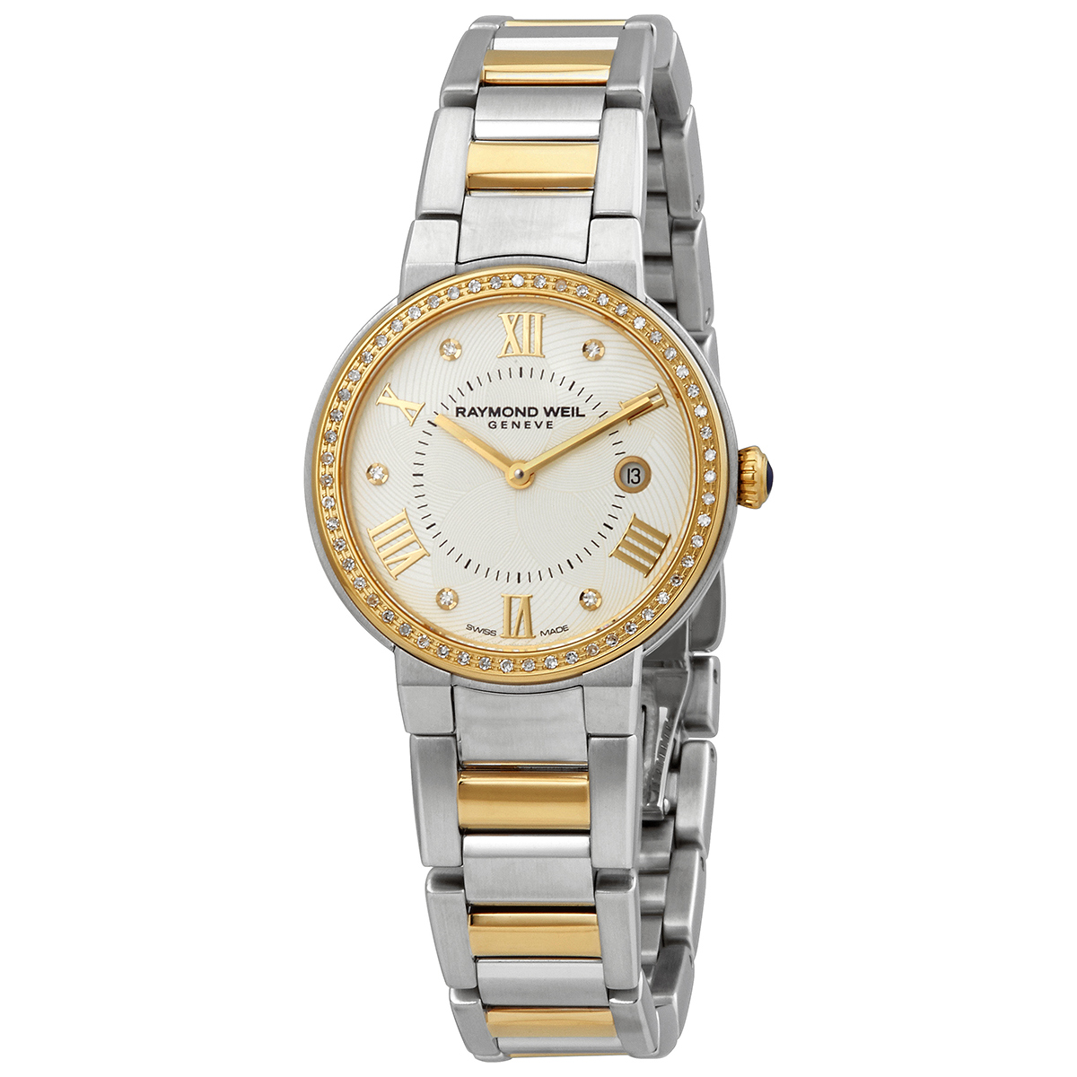 Raymond Weil Jasmine Quartz Diamond Silver Dial Ladies Watch 5240-SPS-00665