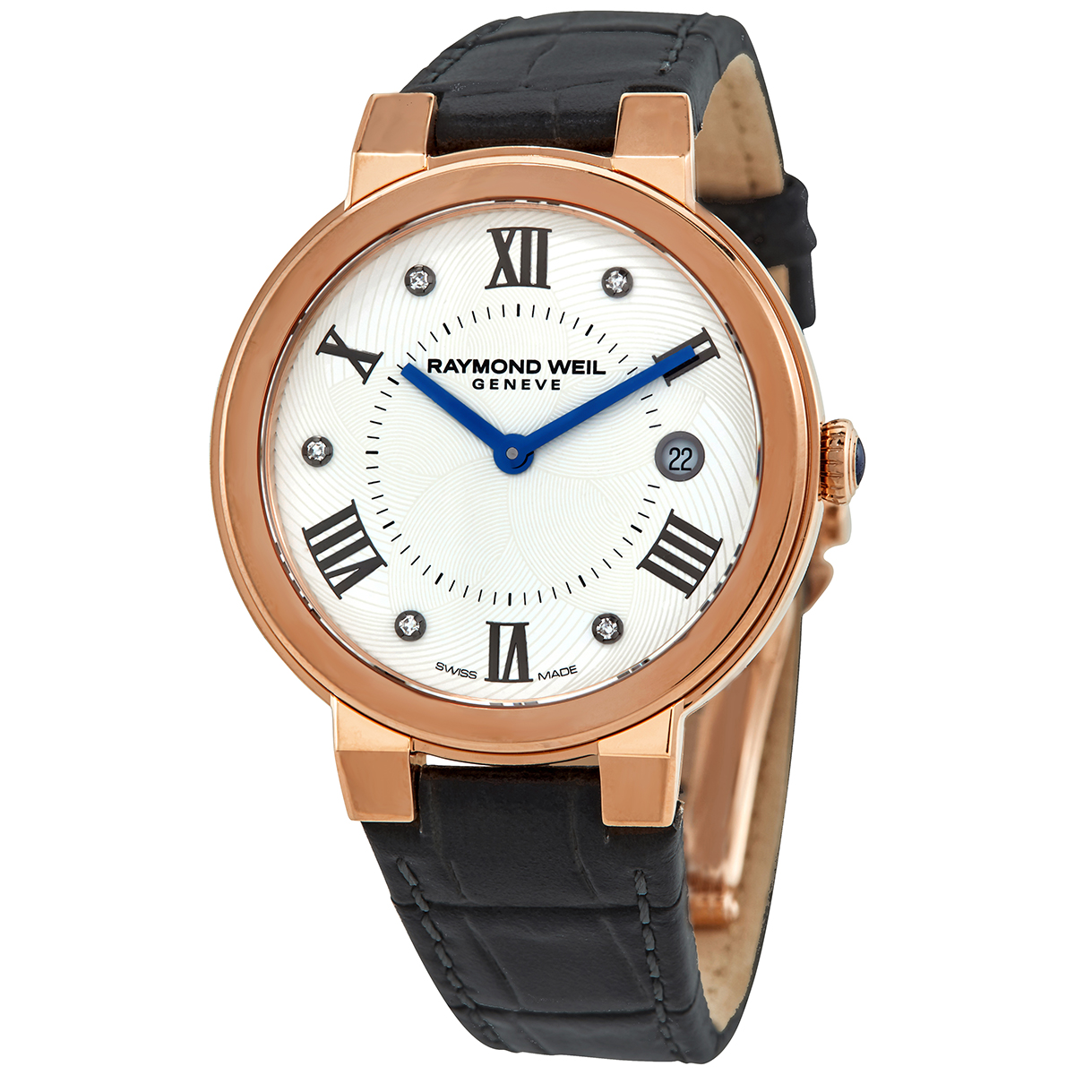 Raymond Weil Jasmine Quartz Diamond Silver Dial Ladies Watch 5245-PC5-00681