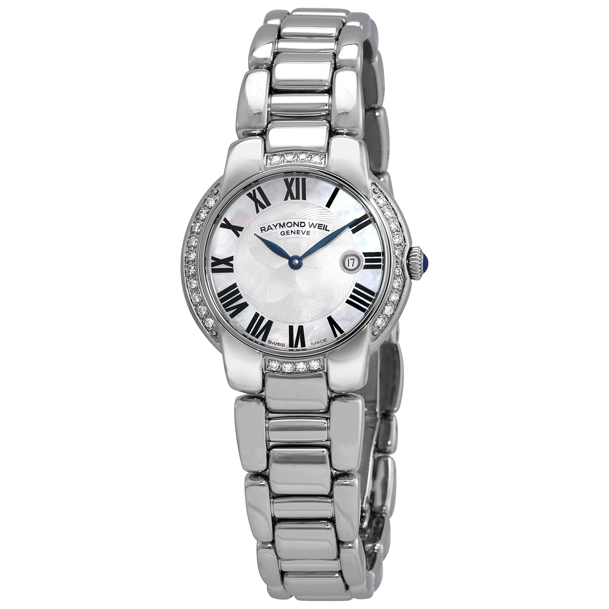 Raymond Weil Jasmine Quartz Diamond Silver Dial Watch 5229-STS-01970