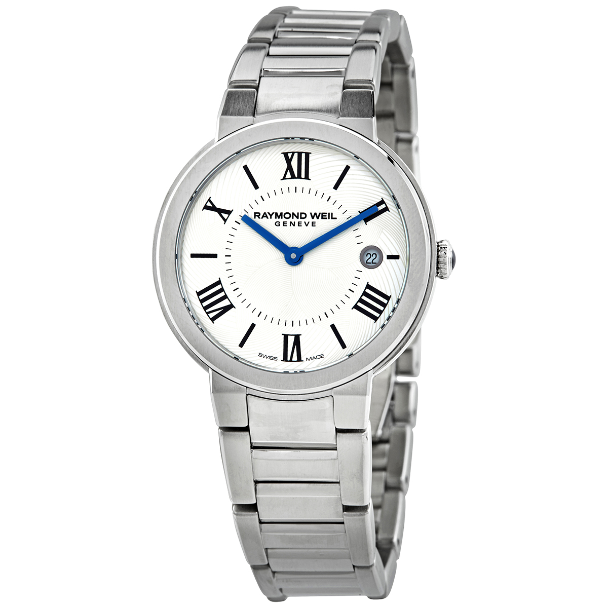 Raymond Weil Jasmine Quartz Silver Dial Ladies Watch 5245-ST-00661