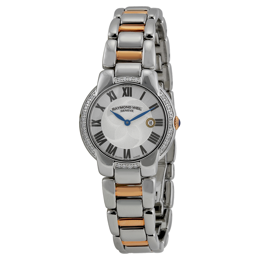 Raymond Weil Jasmine Silver Dial Diamond Ladies Watch 5229-S5S-01659