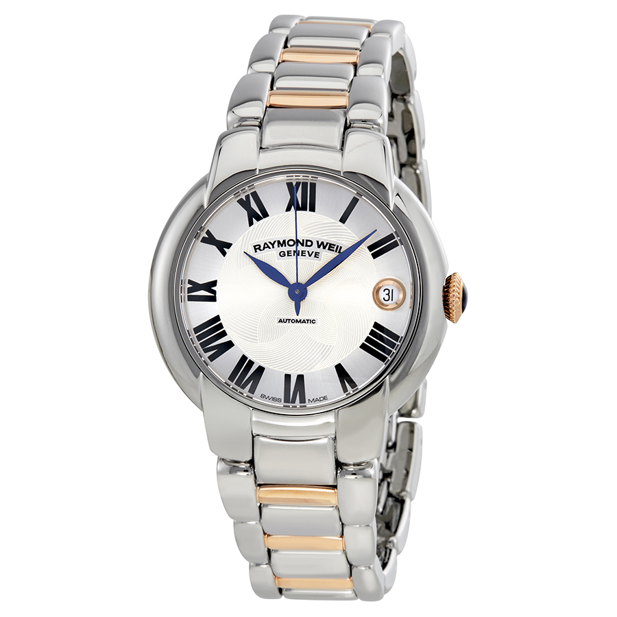Raymond Weil Jasmine Automatic Silver Dial Two-tone Ladies Watch 2935-S5-01659