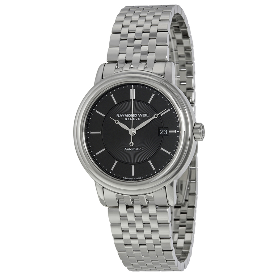 Raymond Weil Maestro Black Dial Men's Watch 2847-ST-20001