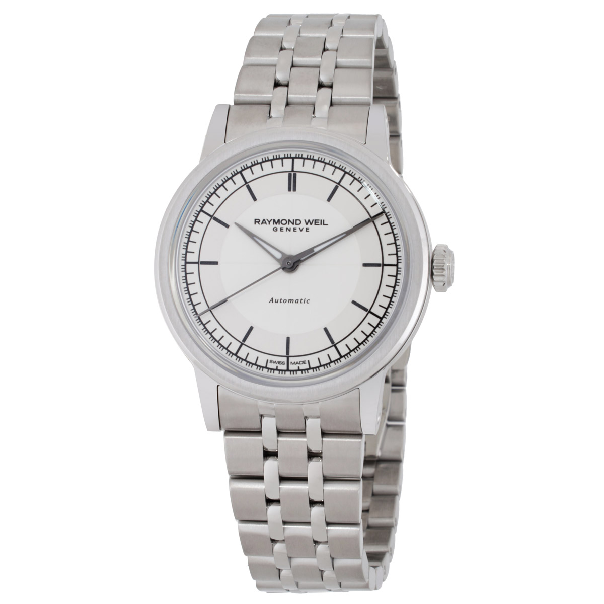 Raymond Weil Millesime Automatic Cream Dial Ladies Watch 2125-STS-64001