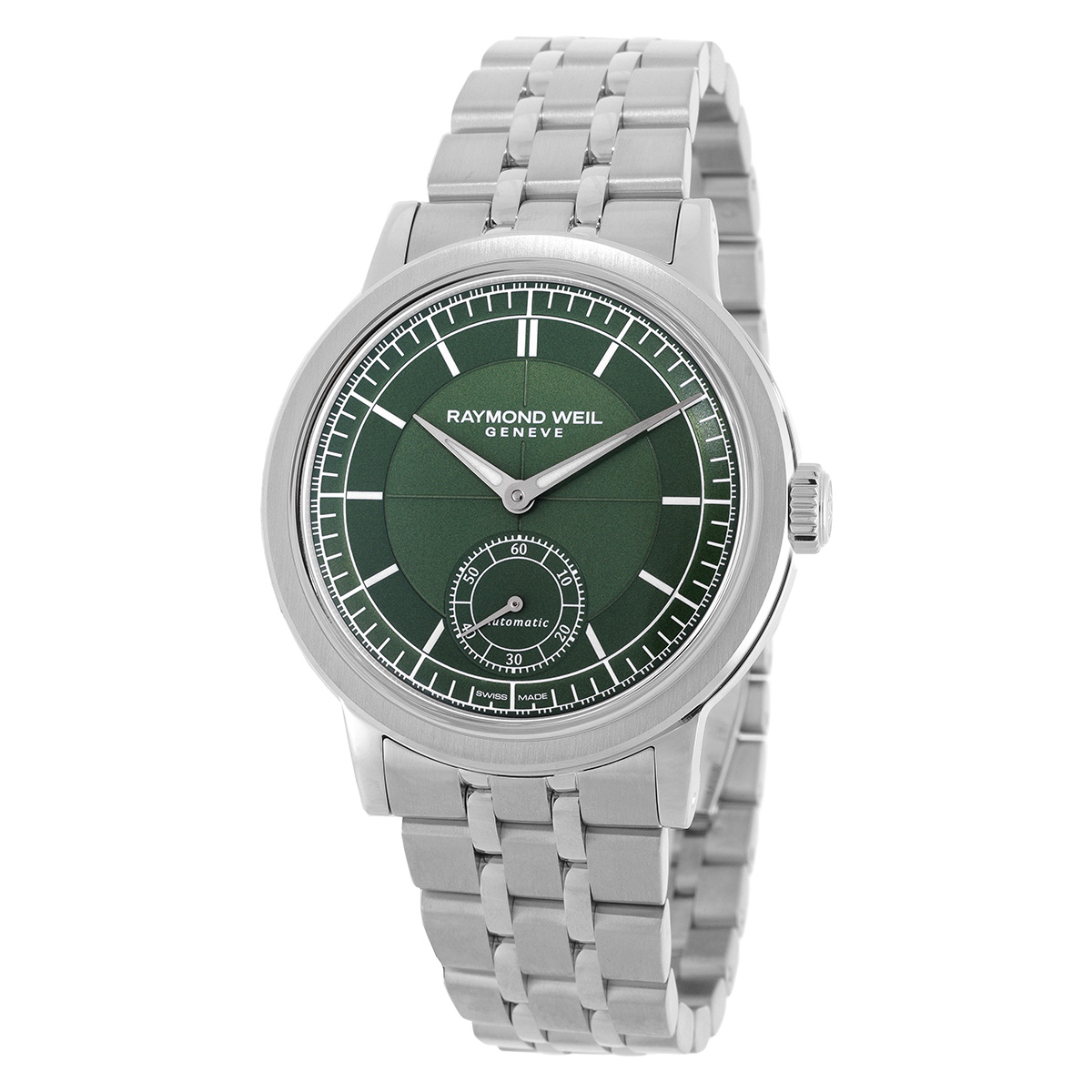 Raymond Weil Millesime Automatic Green Dial Men's Watch 2930-ST