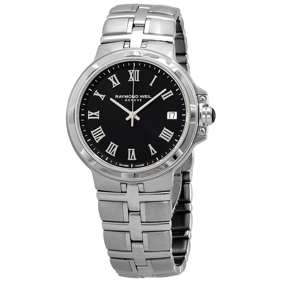 Raymond Weil Parsifal Black Dial Men's Watch 5580-ST-00208