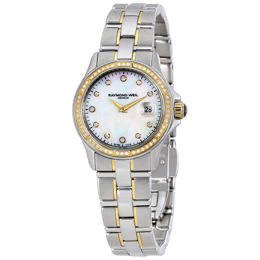 Raymond Weil Parsifal Mother of Pearl Dial Ladies Watch 9460-sgs-97081