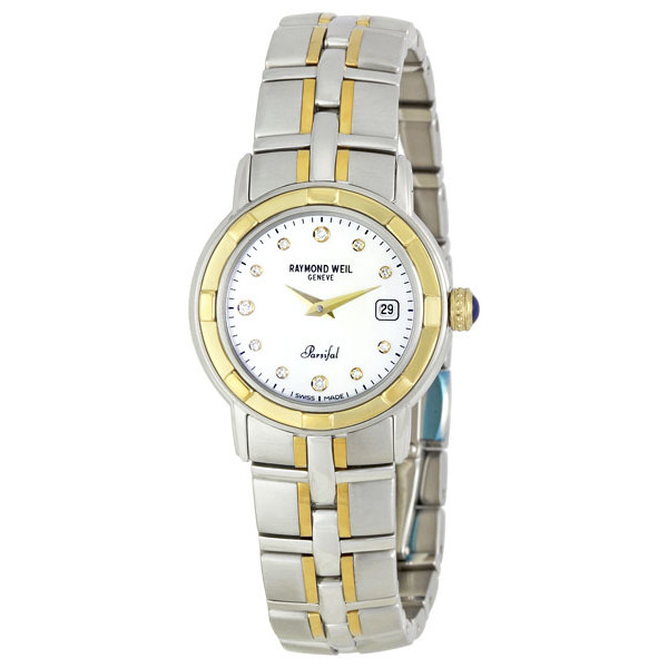 Montre Raymond Weil Parsifal 9440 Pour Femme - Boîtier Acier/Or - Mouvement Quartz - Occasion (Pre Owned)