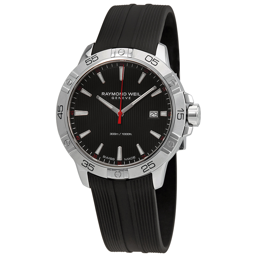 Raymond Weil Tango Black Dial Men's Watch 8160-SR2-20001