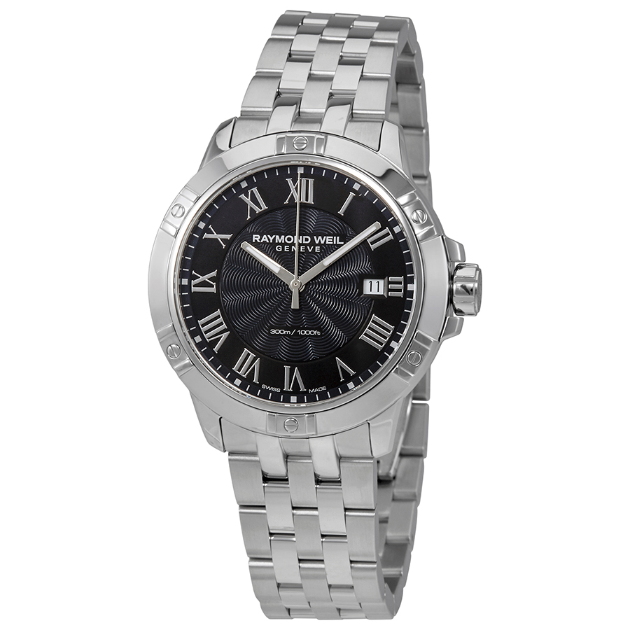 Raymond Weil Tango Black Dial Men's Watch 8160-ST-00208