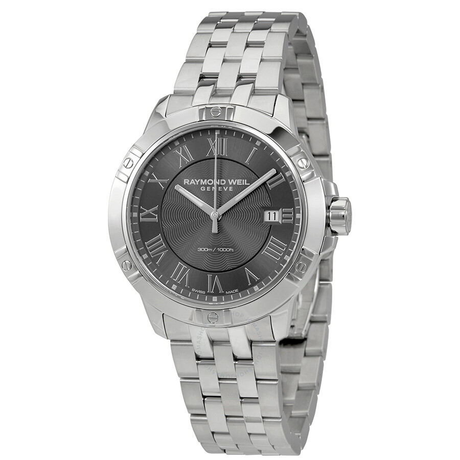 raymond weil tango grey dial men s watch 8160 st 00608 tango