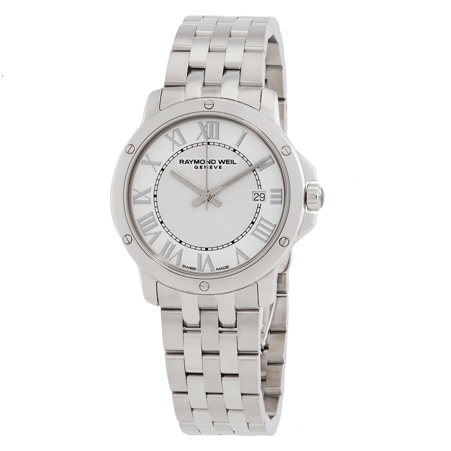 Shop Raymond Weil Tango Quartz White Dial Men's Watch 5591-st-00308