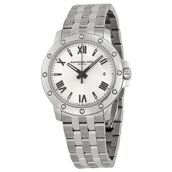 Raymond Weil Tango Silver Dial Stainless Steel Men's Watch 5599-ST-00659