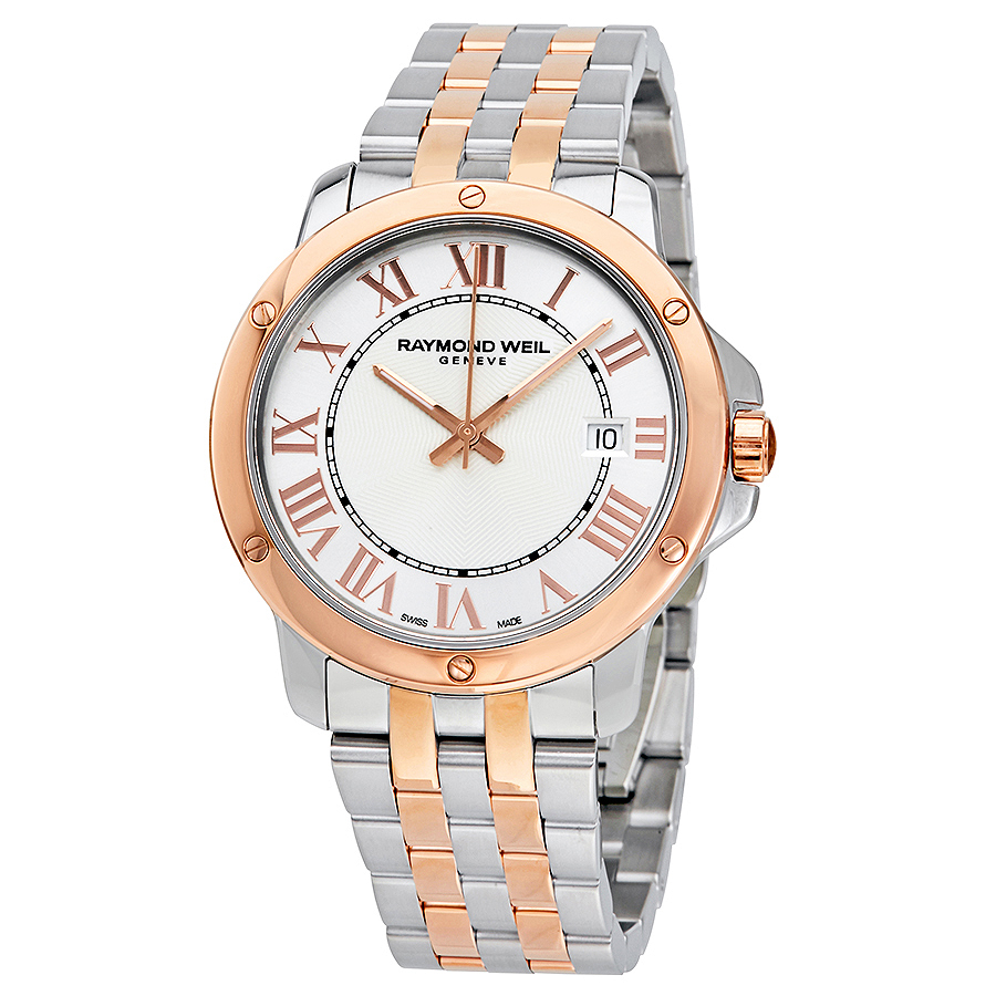 Raymond Weil Tango Silver White Dial Men's Watch 5591-SB5-00658