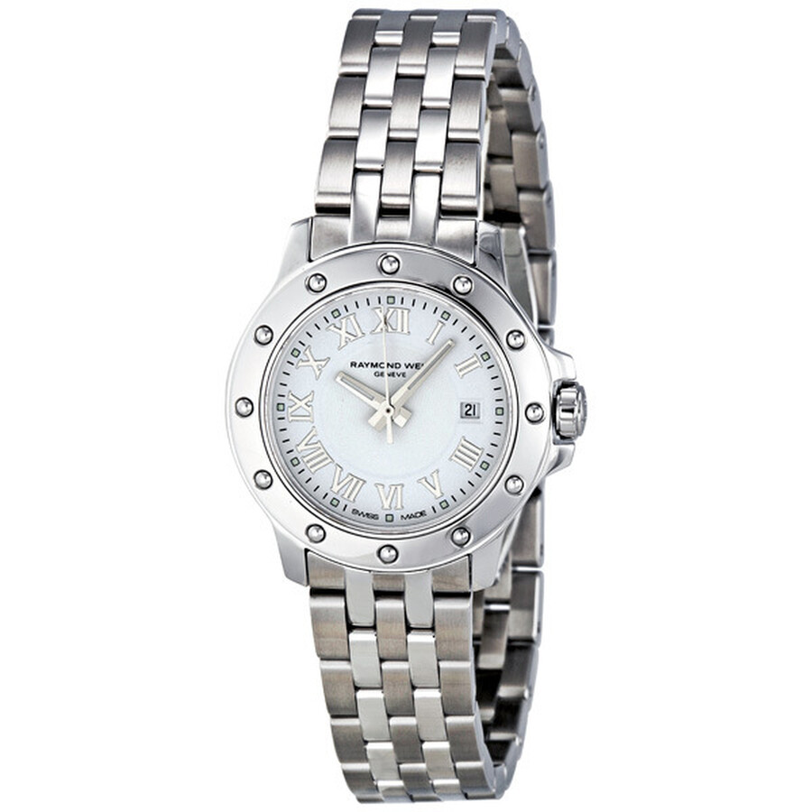 Raymond Weil Tango White Dial Ladies Watch 5399ST00308 0762115015644