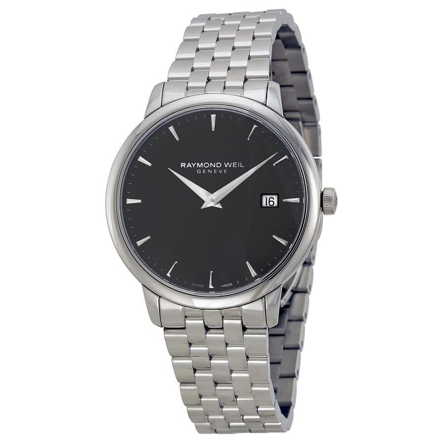 Raymond Weil Toccata Black Dial Men's Watch RW- 5488-ST-20001