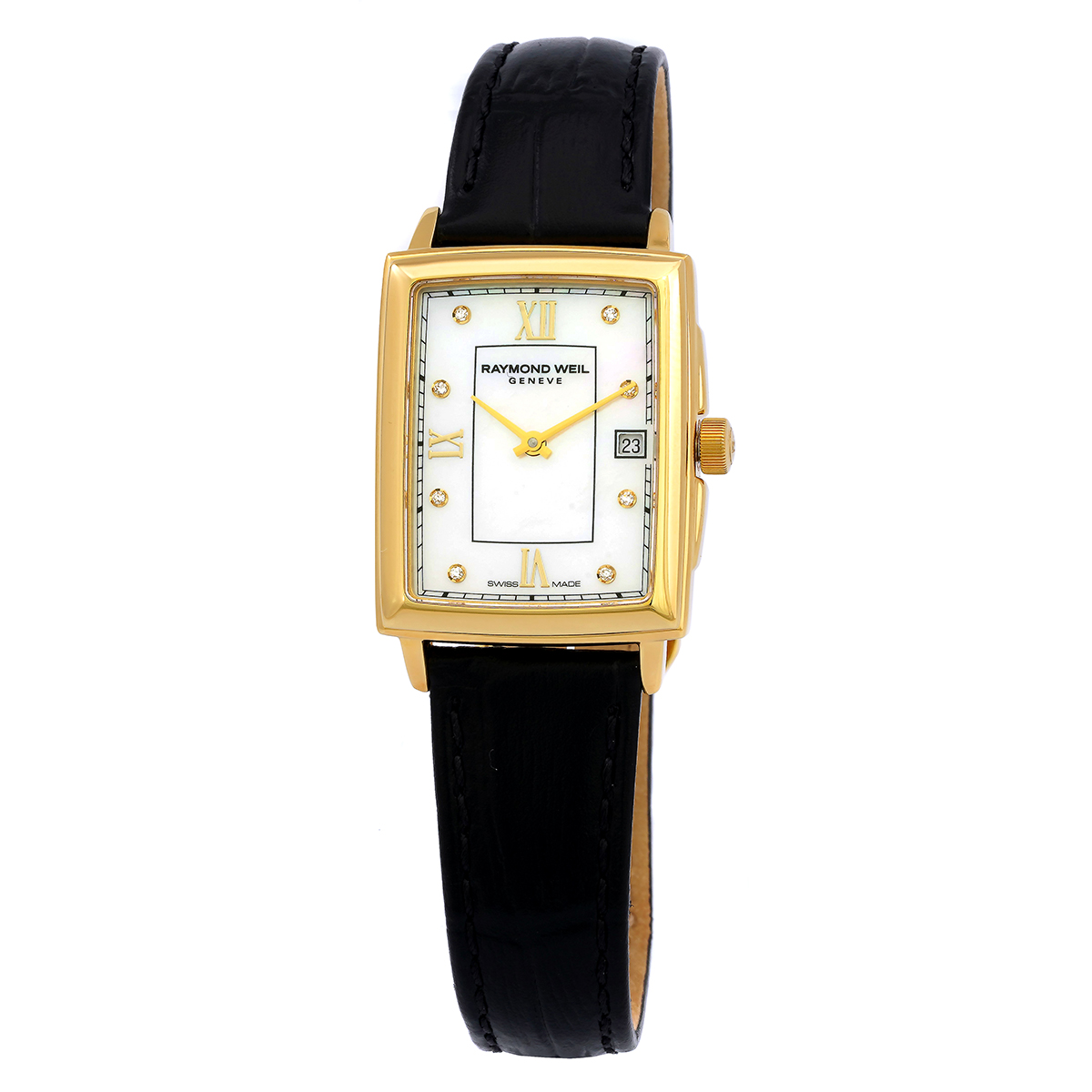 Raymond Weil Toccata Quartz Diamond White Mother of Pearl Dial Ladies Watch 5925-PC-00995