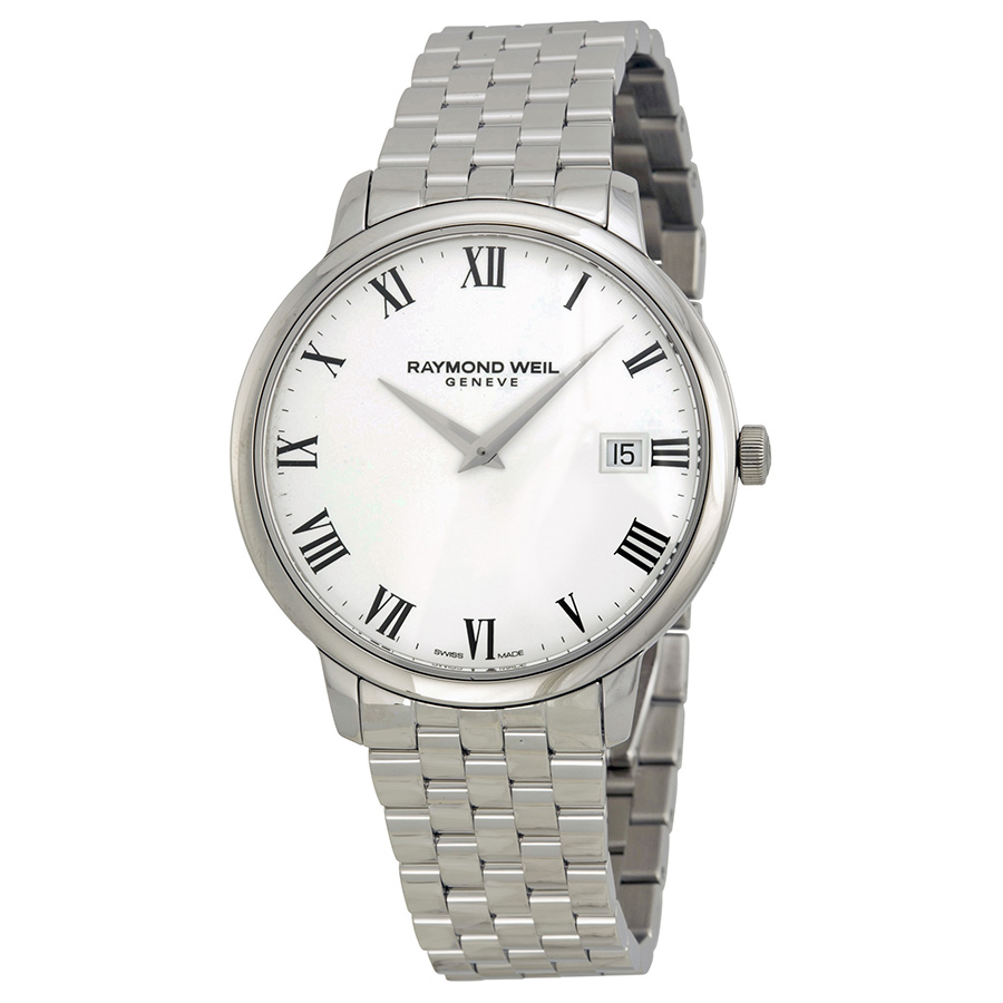 Raymond Weil Toccata White Dial Men's 42 mm Watch 5588-ST-00300