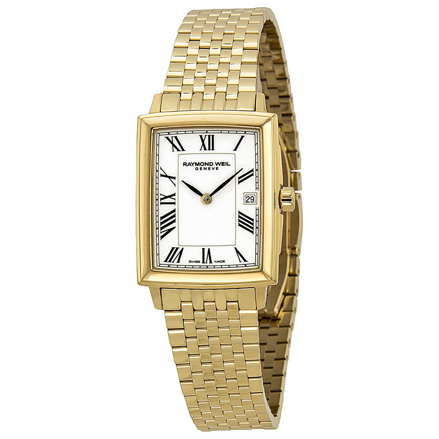 Raymond Weil Tradition Gold-tone White Dial Ladies Watch 5956-P-00300