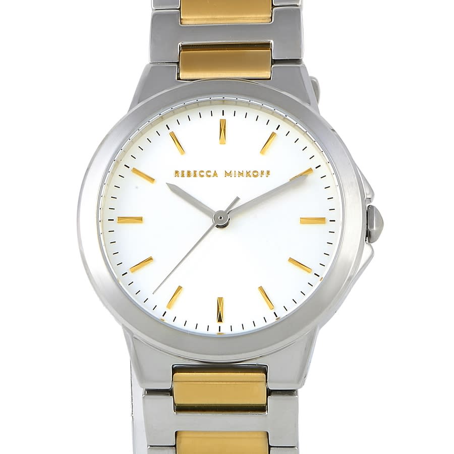 Rebecca Minkoff Cali Quartz Silver White Dial Ladies Watch 2200323