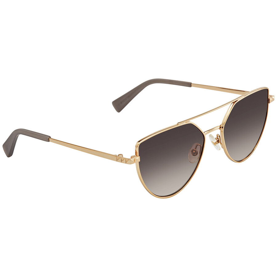 Rebecca Minkoff Brown Gradient Pilot Ladies Sunglasses STEVIE 2/S 03YG