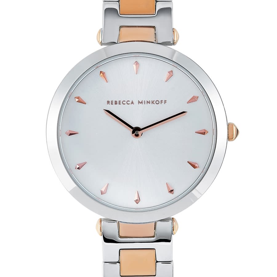 Rebecca Minkoff Nina Quartz Silver White Dial Ladies Watch 2200279