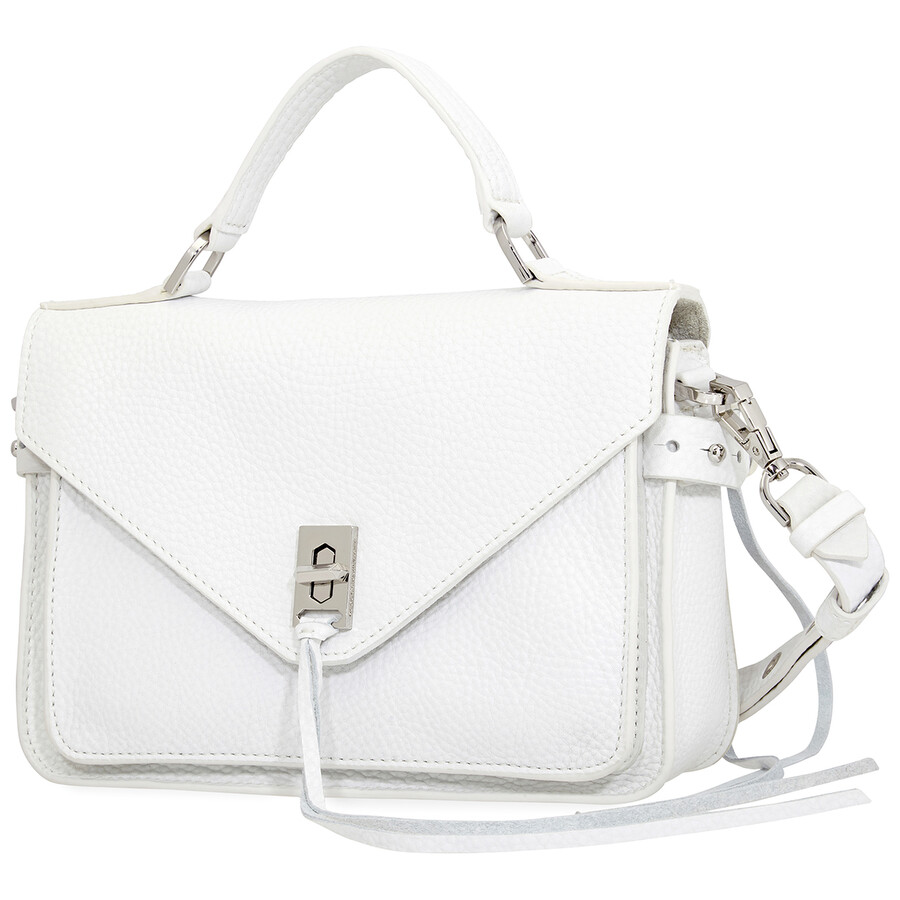Rebecca Minkoff Small Darren Messenger Bag in White HH18EDNM12129 191422233869 Handbags