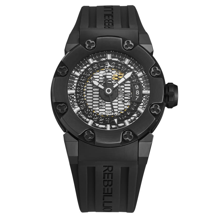 Rebellion Predator S Automatic Black Dial Men's Watch RB.PRS.3H.TB