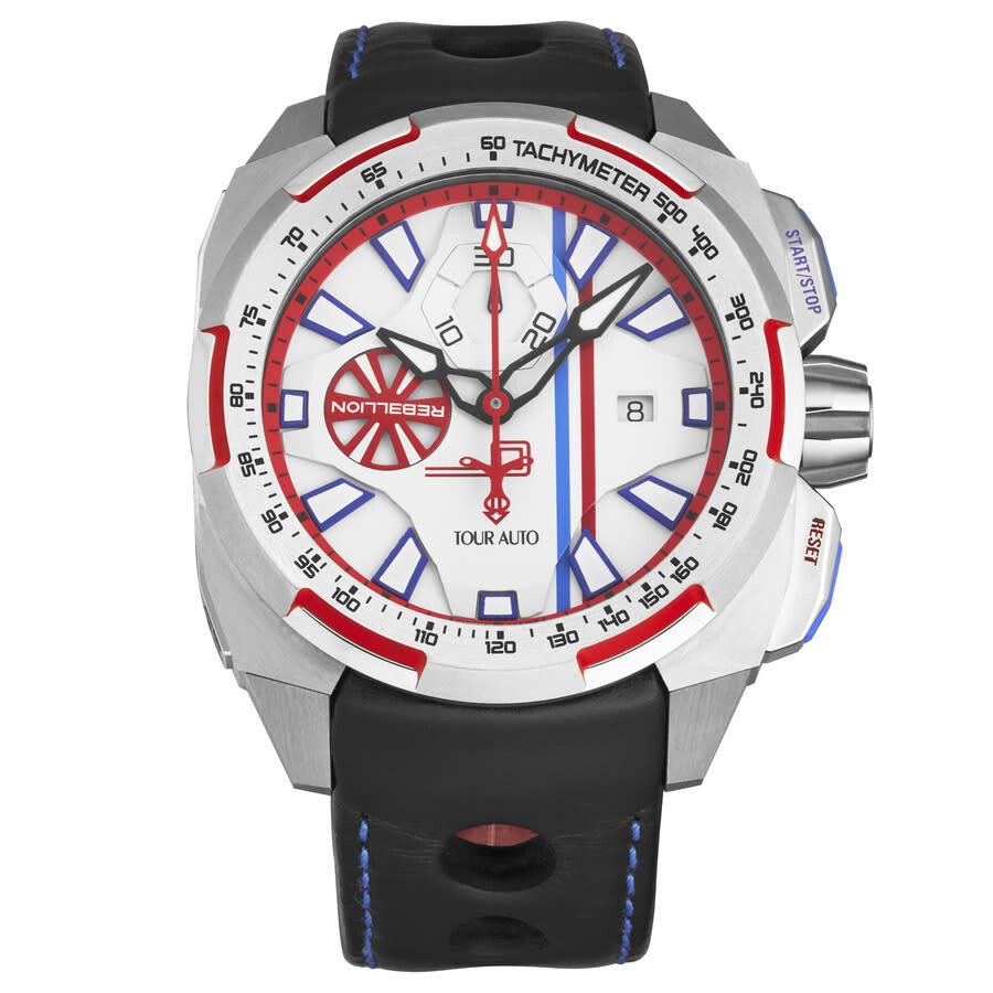 Rebellion Wraith Chronograph Automatic White Dial Men's Watch RB.WR.CH ...