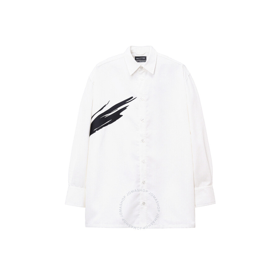 Redemptive Men's White Seamless Bonding Pattern Shirt In White