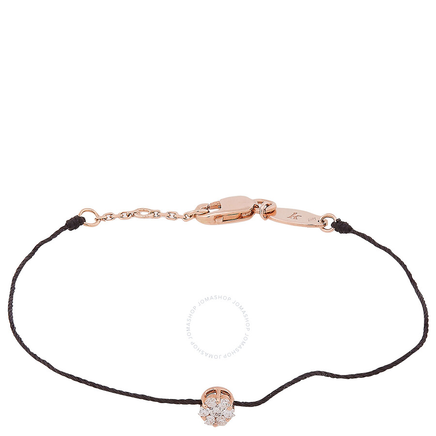 Redline Illusion 0.05 ct Diamond Thread Bracelet, Size 15.5