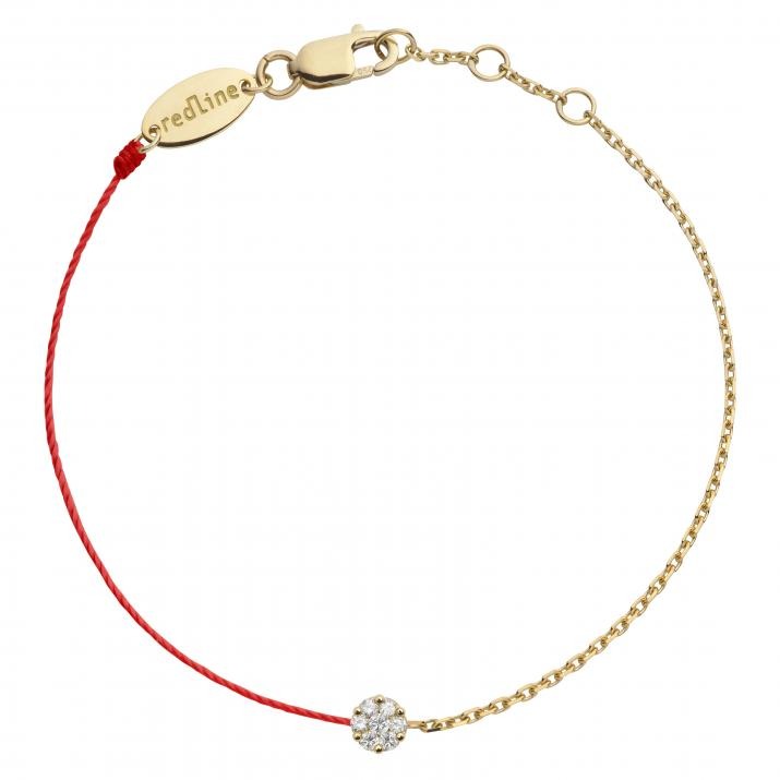 String Chain Redline String-Chain Illusion Adjustable Bracelet, Size 15.5 cm 20H-J ...