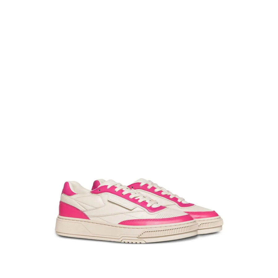 Reebok Club C Ltd Leather Low-top Sneakers In Pink