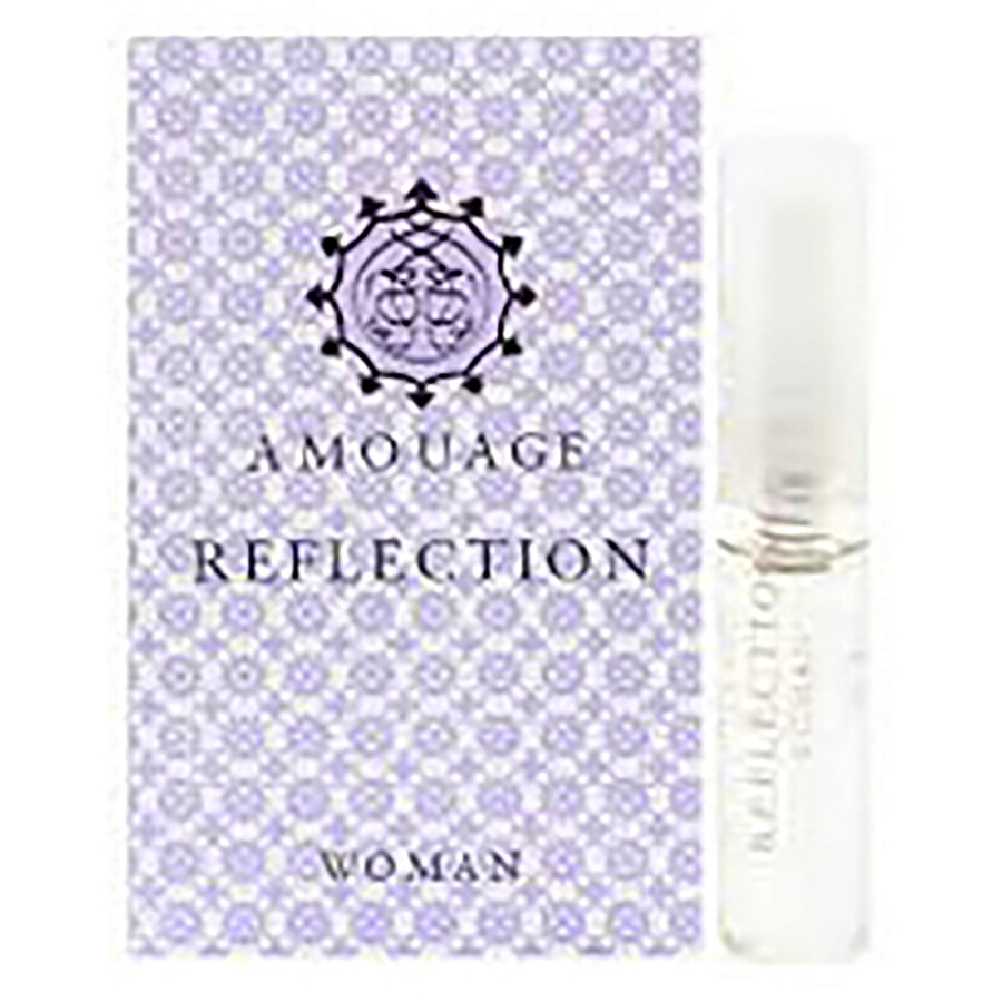 Amouage Reflection /  Edp Spray Vial 0.07 oz (2.0 Ml) (w) In Green / Purple