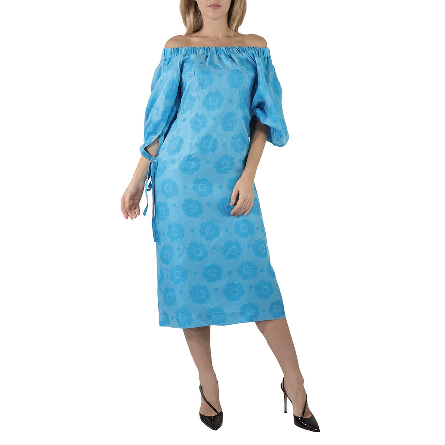 Rejina Ladies Pyo Ellis Floral-print Bandeau Midi Dress