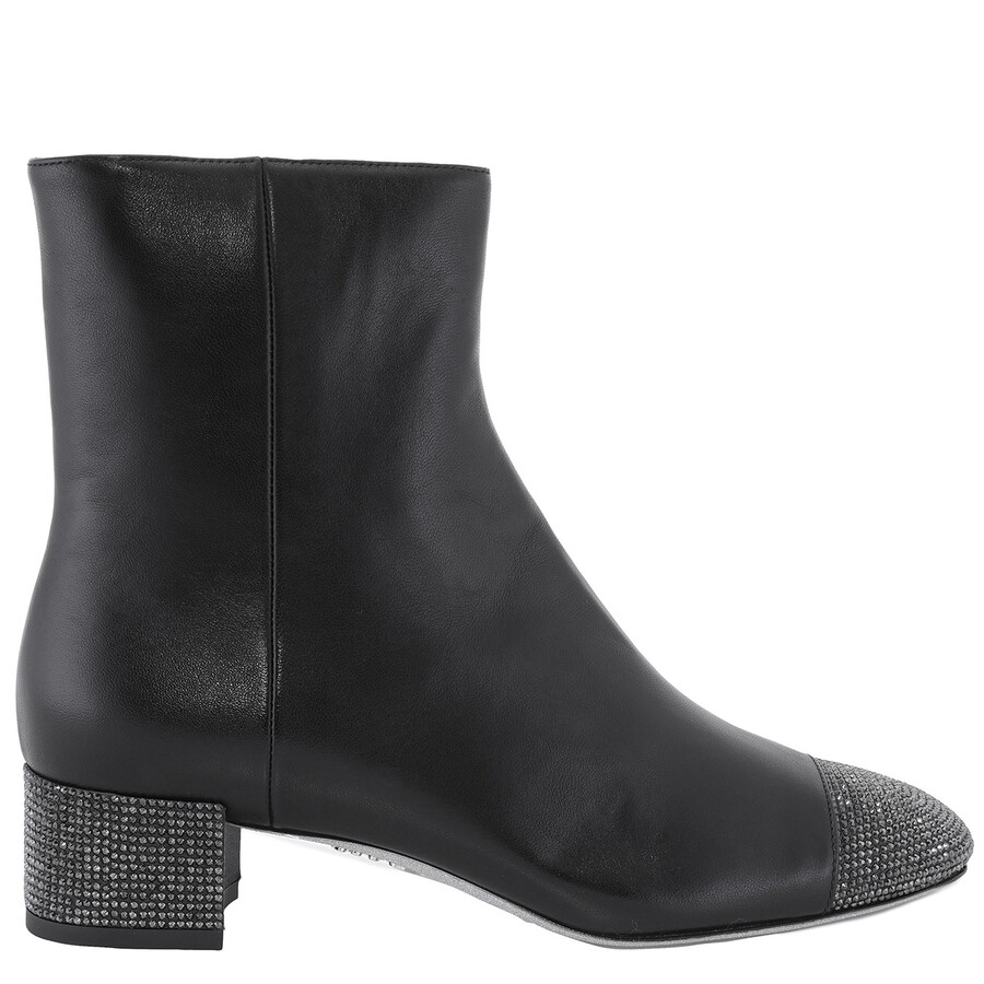 René Caovilla Rene Caovilla Bonnie Ankle Boots In Black