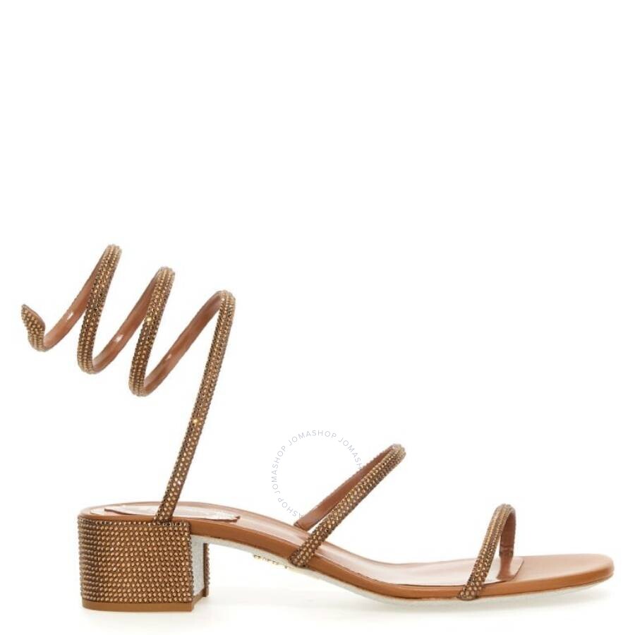 René Caovilla Rene Caovilla Cleo Crystal-embellished Sandals
