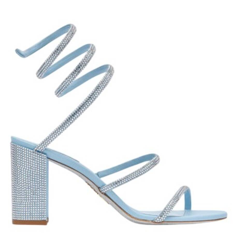 René Caovilla Rene Caovilla Cleo Crystal-embellished Sandals In