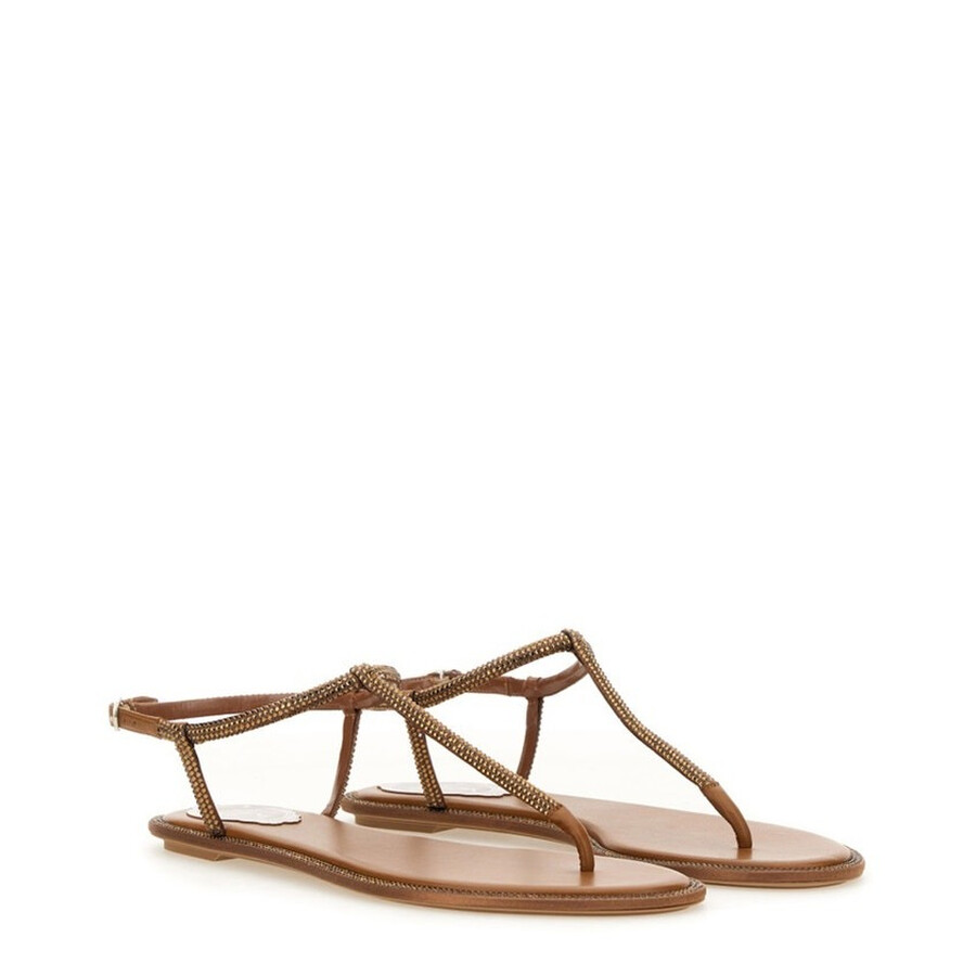 René Caovilla Rene Caovilla Women Sandal "diana" In Beige