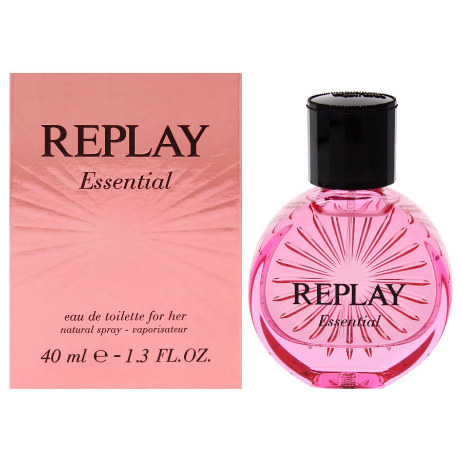 Replay Ladies Essential Edt Spray 1.3 oz Fragrances 679602513579 In Transparent