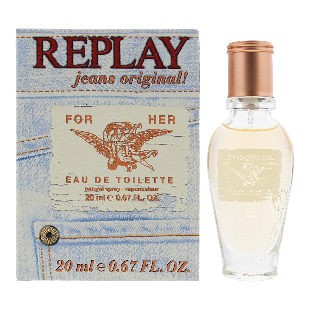 Replay Ladies Jeans Original Edt Spray 0.67 oz Fragrances 737052582207