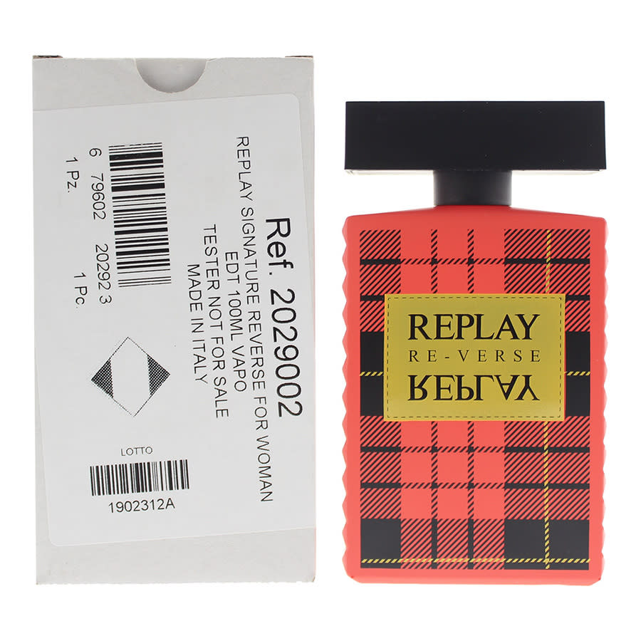 Replay Ladies Signature Reverse Edt Splash 3.38 oz (tester) Fragrances 679602202923