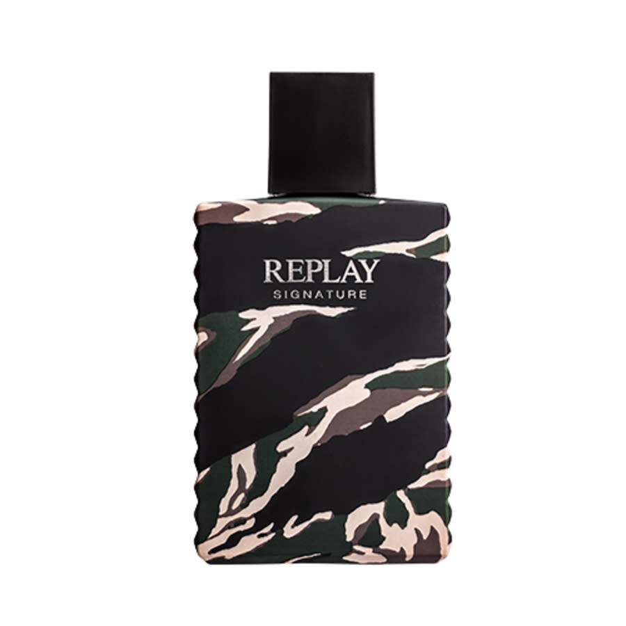 Replay Men's Signature Edt Spray 3.38 oz (tester) Fragrances 8011889500200
